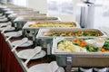 Catering wedding food buffet Royalty Free Stock Photo