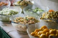 Catering wedding food buffet Royalty Free Stock Photo