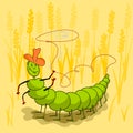 Caterpillar Royalty Free Stock Photo
