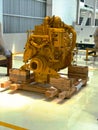 Caterpillar Engine has been reassembled 4 Royalty Free Stock Photo