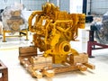 Caterpillar Engine has been reassembled 1 Royalty Free Stock Photo