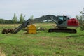 Caterpillar excavator