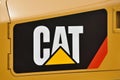 Caterpillar heavy duty equipment vehicle and logo