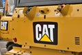 Caterpillar heavy duty equipment vehicle and logo