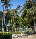 Catete Palace Garden, the former presidential palace now houses the Republic Museum - Rio de Janeiro, Brazil