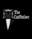 The CatFather Shirt Design