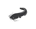 catfish vector icon illustration design Royalty Free Stock Photo