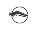 catfish vector icon illustration design Royalty Free Stock Photo