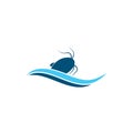 catfish vector icon illustration design Royalty Free Stock Photo