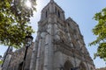 Cath drale Notre-Dame de Paris construction and refurbishment rebuild work ongoing after 2019 fire