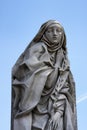 Catharina Da Siena Statue in Rome Royalty Free Stock Photo