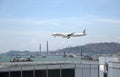 Cathay Dragon Plane in Hongkong international airport China