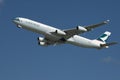 Cathay Pacific Airbus Royalty Free Stock Photo