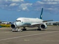 Cathay Pacific Airbus A350 Royalty Free Stock Photo