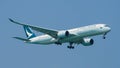 Cathay Pacific Airbus A350 Landing