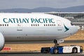 Cathay Pacific Boeing 777-300 Royalty Free Stock Photo