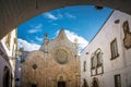 Cathederal through the Archway Royalty Free Stock Photo