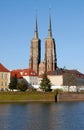 Cathedra building Wroclaw Royalty Free Stock Photo
