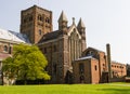 Cathedral and Abbey Church of Saint Alban in St.Albans, UK Royalty Free Stock Photo