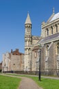 Cathedral and Abbey Church of Saint Alban in St.Albans, UK Royalty Free Stock Photo