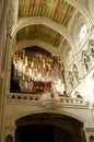 Cathedral of Almudena, Madrid. Organ in choir