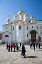 The Cathedral of the Annunciation in Kremlin, Moscow, Russia