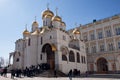 The Cathedral of the Annunciation in Kremlin, Moscow, Russia