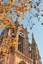 Frankfurt Dome Cathedral in autumn season