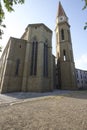 Cathedral of Arezzo Tuscan cathedral church glimpse views Royalty Free Stock Photo