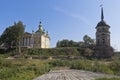 Cathedral Ascension of the Lord and South-western tower Spaso Sumorin monastery in the town of Totma