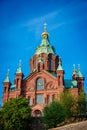 Cathedral of the Assumption, 1868. Arch. AM GORNOSTAYEV. The largest Orthodox cathedral in North and West Europe