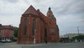 Cathedral of the Assumption of the Blessed Virgin Mary in Gorzow Wielkopolski city Royalty Free Stock Photo