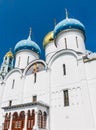 Cathedral of the Assumption of the Blessed Virgin Mary. Holy Trinity-St. Sergiev Posad Royalty Free Stock Photo