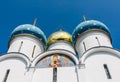 Cathedral of the Assumption of the Blessed Virgin Mary. Holy Trinity-St. Sergiev Posad Royalty Free Stock Photo