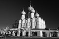 The Cathedral of Assumption of Blessed Virgin Mary in Rostov Kremlin complex in Russia