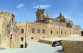 Cathedral of the Assumption in the Cittadella of Victoria in Gozo island, Malta Royalty Free Stock Photo