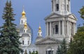 Cathedral of the Assumption in Kharkov. Royalty Free Stock Photo