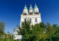 Cathedral of the Assumption in Kremlin Astrakhan Royalty Free Stock Photo