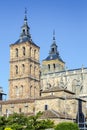Cathedral of Astorga Spain Royalty Free Stock Photo
