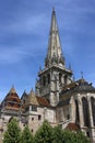 Cathedral in Autun Royalty Free Stock Photo