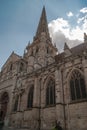 Cathedral Autun, France, Burgundy Royalty Free Stock Photo
