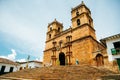 Cathedral of Barichara Santander in Colombia South America Royalty Free Stock Photo