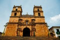 Barichara , Colombia - jun, 2020: Cathedral of Barichara Santander in Colombia South America Royalty Free Stock Photo