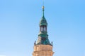 The Cathedral-Basilica of Our Lady of Pillar - a roman catholic church, Zaragoza, Spain. Close-up. Royalty Free Stock Photo