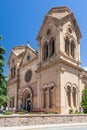 Cathedral Basilica of Saint Francis of Assisi also known as Saint Francis Cathedral in downtown Santa Fe New Mexico