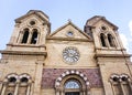 Cathedral Basilica of Saint Francis of Assisi in Santa Fe, New M Royalty Free Stock Photo