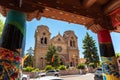 Cathedral basilica of Saint Francis Assisi in Santa Fe, New Mexico, USA Royalty Free Stock Photo