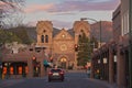 Cathedral Basilica of St. Francis of Assisi in Santa Fe, New Mexico Royalty Free Stock Photo