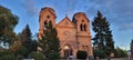 The Cathedral Basilica of St. Francis of Assisi Santa fe new mexico Royalty Free Stock Photo