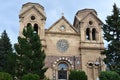 Cathedral Basilica of St Francis of Assisi in Santa Fe, New Mexico Royalty Free Stock Photo